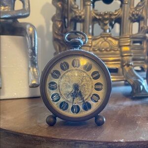 Classic Brown Clock by Europa